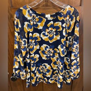 Cabi Lydia blouse #3426 size large